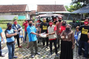 Apresiasi Kinerja Wartawan ,Baguna Berikan Beras