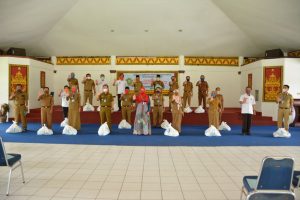 LKKS Bandarlampung Peduli, Bagikan 800 Paket Sembako