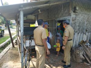 Wakil Wali Kota Metro Djohan Pantau Kondisi Warga Terdampak Covid -19