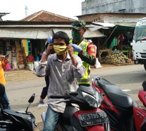 Bandarlampung Kawasan Wajib Pakai Masker
