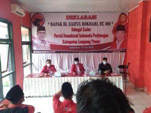 Zaiful Bokhari Resmi Jadi Kader PDIP