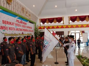 Ali Imron Jabat Ketua SMSI Kota Metro