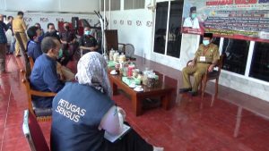 Sensus Penduduk Tatap Muka, Walikota Herman HN Didatangi Petugas Sensus