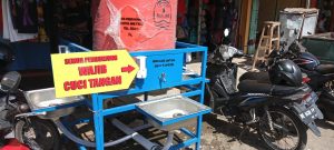 Pengunjung Pasar Kecewa, Air Tempat Cuci Tangan Sering Kosong