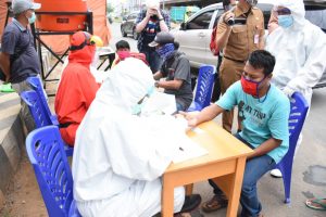 Rapid Test di Pos Perbatasan, Dapatkan 73 Reaktif, 6 Diantaranya Warga Bandarlampung