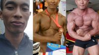 Ari Setiawan Atlet Binaraga Kota Metro,Dari Cungkring Menjadi Berotot