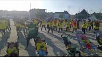 Memperingati Hari Down Syndrom Sedunia, ATS Lampung Gelar Senam Bersama