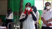 Walikota Eva Pantau Vaksinasi di Lima Titik