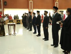 Walikota Eva Dwiana Lantik Jajaran  PDAM Way Rilau