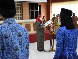 Walikota Eva Dwiana Lantik 449  Pejabat Fungsional