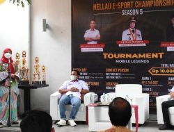Walikota Eva Dwiana Membuka Turnamen E-Sport