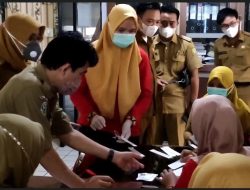 Pemkot Bandarlampung Lakukan Swab Massal Keseluruh Ruangan Pelayanan