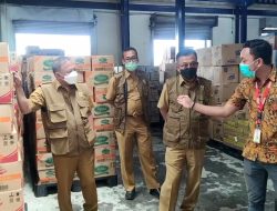 Satgas Pangan Bandarlampung Melakukan Sidak Ke Gudang Dan Toko Retail