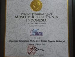 Raih Rekor MURI, Media SMSI Harus Tangkal Hoax