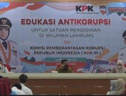 Pemkot Gelar Edukasi Anti Korupsi di Lingkungan Pendidikan Oleh Direktur Jejaring Pendidikan KPK