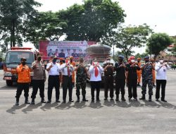 Pemkot Gelar Apel Simulasi Kesiagapan Penanganan Bencana Gempa dan Kebakaran