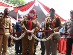 Walikota dan Dirjen Kementrian Perinduatrian Resmikan Centra Industri Tapis