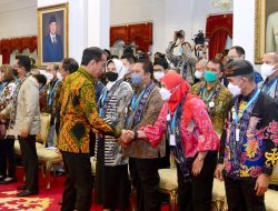 Walikota Eva Dwiana Hadiri Kegiatan  Kompas 100 Ceo Bersama Presiden Jokowi