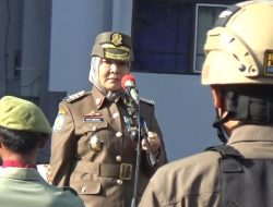 Jelang Bulan Ramadhan Walikota Eva  Dwiana Minta Pol PP dan Linmas Deteksi Keluhan Warga