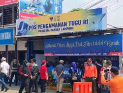 TIM Monitoring Bandarlampung Pantau Sejumlah Posko Mudik