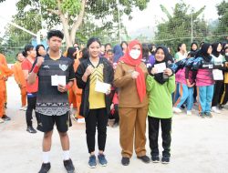 Walikota Eva Dwiana Buka Turnamen Bola Voli Walikota CUP