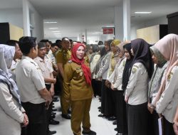 Hari Pertama Masuk Kerja Walikota Bandarlampung Sidak PNS