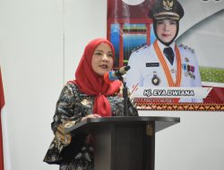 Walikota Eva Dwiana Membuka Sosialisasi Pembayaran Retribusi Sampah Digital
