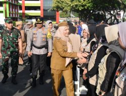 Pimpin Apel Siaga Penertiban APK, Walikota Eva Berharap Pemilu Berjalan Damai