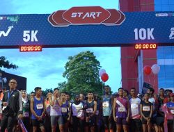 Seribu Peserta Pelari Meriahkan Event Bandar Lampung Berlari