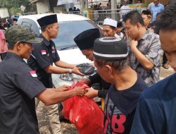 GRIB Bandarlampung Bagikan 1000 Nasi kotak Di Kecamatan Sukabumi