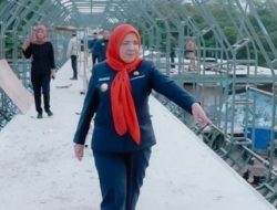 Walikota Eva Dwiana Tinjau JPO Siger Milenial