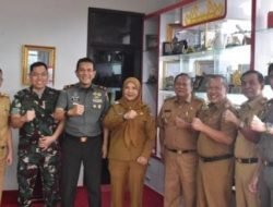 Walikota Bandarlampung Terima Kunjungan Kerja Danrem 043/Gatam Brigjen TNI Rikas Hidayatullah