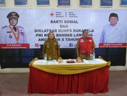 Walikota Bandarlampung Membuka Pelatihan Korps Sukarela PMI