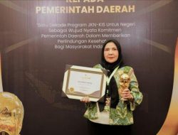 Pemkot Bandarlampung Dapat Penghargaan UHC Atas Kepesertaan. BPJS 97,41 Persen