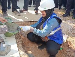 Walikota Eva Dwiana Lakukan peletakan batu pertama Pembangunan Rumah Sakit UIN