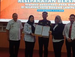 Pemkot dan Kejari Bandar Lampung MOU kesepakatan bersama asta cita