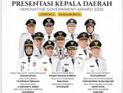 Bandar Lampung Masuk 8 Besar Nasional Inovasi Walikota Eva Dwiana Tuai Apresiasi