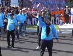 Senam Kreasi Bandar Lampung Satukan Ribuan Warga
