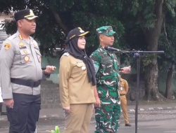 Walikota Eva Dwiana Memimpin Apel Kesiapsiagaan Tanggap Bencana 2025