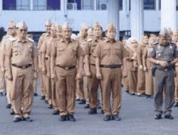 Sekda Bandar Lampung Pimpin Apel Sampaikan Intruksi Walikota