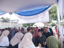 Warga Bumi Waras Serbu Pasar Murah Ramadan Pemkot Bandar Lampung