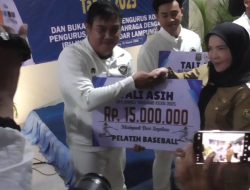 Walikota Berikan Tali Asih bagi Atlet Baseball Peraih Medali SEA Games 2025