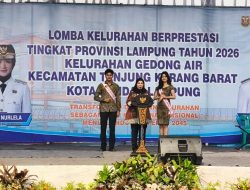Walikota Bandar Lampung Optimis Kelurahan Gedong Air Wakili Lampung Lomba Kelurahan Tingkat Nasional